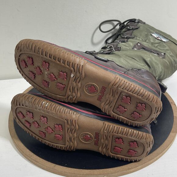 Pajar Boots Womens Size 8-8.5‎ EUR 39 Green Brown Waterproof Winter Snow Warm - Picture 11 of 11